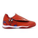 Chuteira Futsal Dray Marvel Original sem Cadarço - Infantil VERMELHO/BRANCO