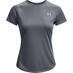 Camiseta Under Armour Speed Stride Ss - Feminina CINZA