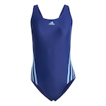 Maiô adidas 3-Stripes - Feminino AZUL