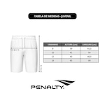 Camiseta Penalty X + Calção Penalty X - Infantil CINZA/VERDE