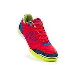 Chuteira Futsal Kelme Sin Precision Fs V - Adulto VERMELHO/AZUL