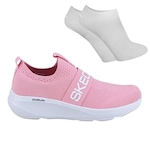 Kit Tênis Skechers Go Run Elevate - Feminino + Par de Meia ROSA