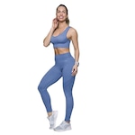 Kit Selene Top + Legging Sem Costura Feminino - EsporteLegal