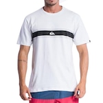 Camiseta Quiksilver New Lines Block - Masculina BRANCO