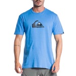 Camiseta Quiksilver Logo Colors - Masculina AZUL