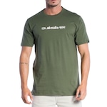 Camiseta Quiksilver Omni Font - Masculina VERDE