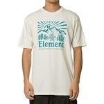 Camiseta Element Hike Rise - Masculina BRANCO