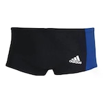 Sunga adidas 3 Listras Colorblock - Masculina PRETO