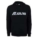 Blusão de Moletom Mizuno Mz Soft New - Masculino PRETO