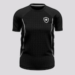 Camisa do Botafogo Braziline Affix - Infantil PRETO