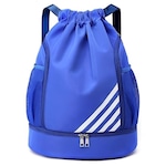 Mochila Bolsa Saco Red Place Esportiva Impermeável Anti Roubo AZUL