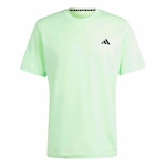 Camiseta adidas M/C Essentials Base - Masculina VERDE CLARO/PRETO