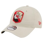 Boné Aba Curva New Era 920 Kansas City Chiefs Salute To Service - Strapback - Adulto Off White