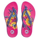 Chinelo Kenner Dix - Feminino ROSA/AZUL