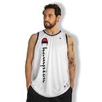 Camiseta Regata Champion Basket Script Street White BRANCO