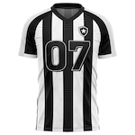 Camiseta Botafogo Braziline Grammar - Masculina PRETO/BRANCO