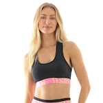 Top Fitness Vestem Dakotta - Feminino Prata/Rosa Cla