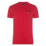 Camiseta Tommy Hilfiger Arch Varsity Tee - Masculina VERMELHO