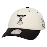 Boné Aba Curva Mitchell & Ness Nba Snapback Hwc Chicago Bulls - Adulto BRANCO