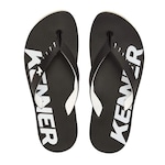 Chinelo Kenner Red Dnn - Masculino PRETO/BRANCO