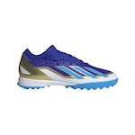 Chuteira Society adidas X Crazyfast League Tf Messi - Adulto AZUL