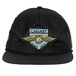 Boné Aba Reta Diamond Canary Flight Crew - Strapback - Adulto PRETO