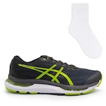 Tênis Asics  Gel-Hypersonic 3 - Masculino + Meia Color Sports CINZA ESC/VERDE