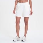 Short New Balance Small Logo - Feminino Off White