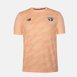 Camisa do São Paulo Treino 2024 New Balance - Masculina LARANJA