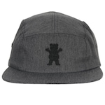 Boné Aba Reta Grizzly Og Bear Camper Hat - Strapback - Adulto CINZA