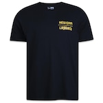 Camiseta New Era Collab Layback 10 Anos Ride With Us - Masculina PRETO