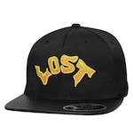 Boné Aba Reta Lost Strapback Fitão Unlock The Mystery - Strapback - Adulto PRETO