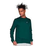 Blusão de Moletom sem Capuz Fila Basic Letter - Masculino VERDE