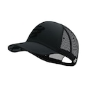 Boné Aba Curva Compressport Trucker Cap Logo Refletiva - Snapback - Adulto PRETO