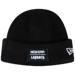 Gorro New Era Collab Layback 10 Anos - Adulto PRETO