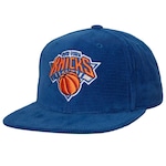 Boné Aba Reta Mitchell & Ness Nba All Directions New York Knicks - Snapback - Adulto AZUL