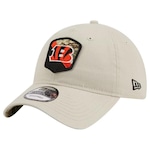 Boné New Era 920 Cincinnati Bengals Salute To Service - Fechado - Adulto Off White