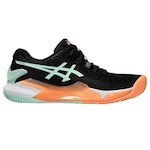 Tênis Asics Gel-Resolution 9 Padel - Feminino PRETO