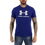 Camiseta Under Armour Sportstyle Logo - Masculina AZUL