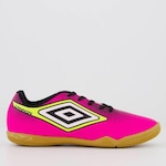 Chuteira Futsal Umbro Cannon Jr - Infantil ROSA