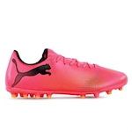 Chuteira de Campo Puma Future 7 Play Mg - Adulto ROSA/LARANJA