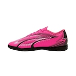 Chuteira Futsal Puma Ultra Play It Bdp - Infantil ROSA/PRETO