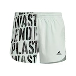 Shorts adidas Run For The Oceans - Feminino VERDE