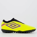 Chuteira Society Umbro Sense Kids - Infantil VERDE/PRETO