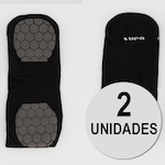 Kit Meias Lupo Antiaderente - 2 Unidades - Unissex PRETO