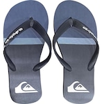 Chinelo Quiksilver Molokai Division Masculino PRETO