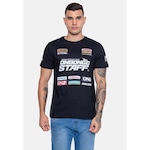 Camiseta Onbongo Convoy - Masculina PRETO