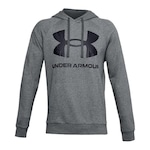 Blusão Moletom Under Armour Rival Fl Big Masculino CINZA