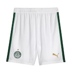 Calção do Palmeiras Puma I 24/25 - Masculina BRANCO