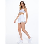 Shorts Liso Move - Body For Sure BRANCO